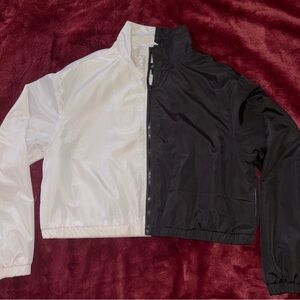 Rue21 Monochrome Zip-Up Jacket